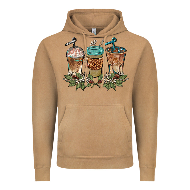 Western Coffees Vintage Hoodie by BarkalooDesign | Teevron
