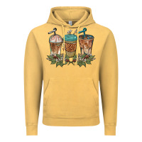 Vintage Mustard western coffees Vintage Hoodie - BarkalooDesign