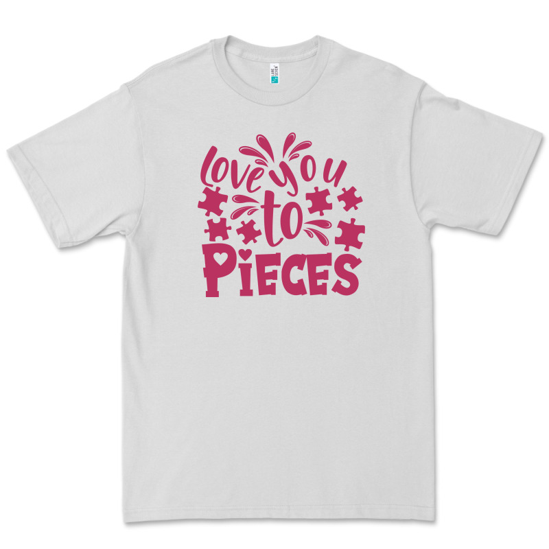 Love You To Pieces Premium Tee by CowhideDigitalArt | Teevron