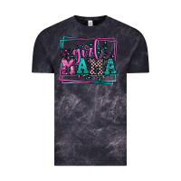 Cloud Black leopard camo girl mama Mother's Day Vintage Tee - LillyAllenDesigns