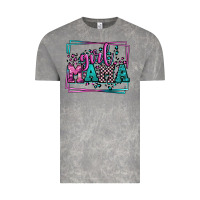 Cloud Rock leopard camo girl mama Mother's Day Vintage Tee - LillyAllenDesigns