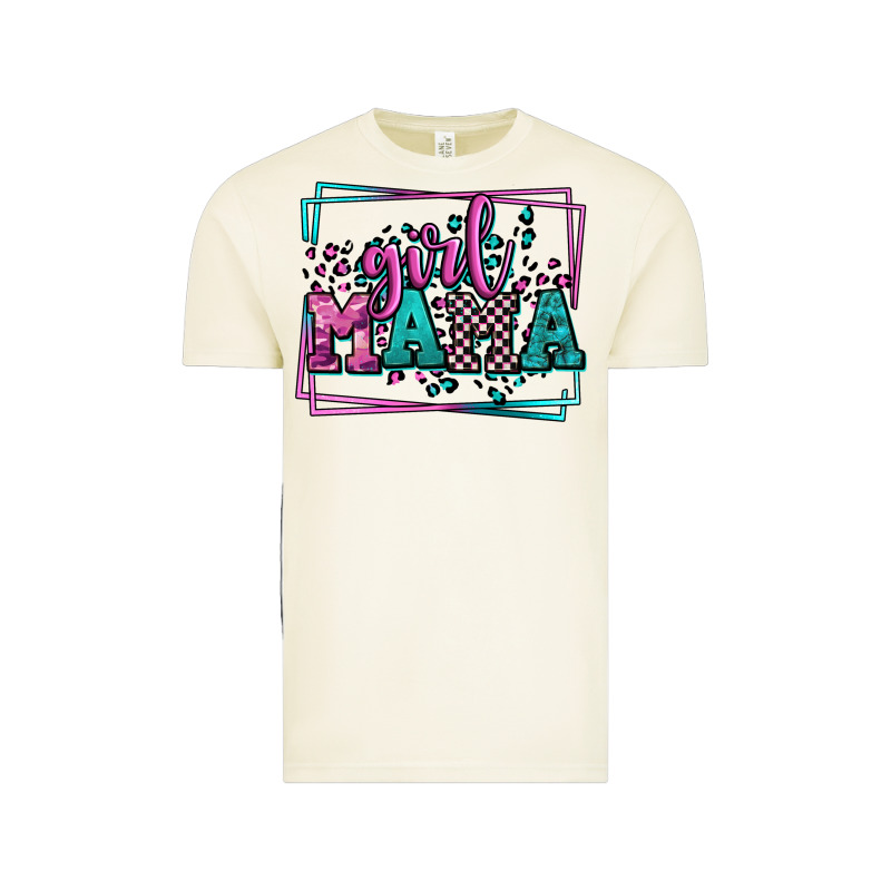 Leopard Camo Girl Mama Mother's Day Vintage Tee by LillyAllenDesigns | Teevron