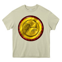 Mossy american football round earrings Heavy Core Tee - BundleAndBundleShop