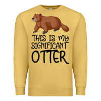 Antique Gold this is my significant otter Premium Sweatshirt - Bettercallsaul