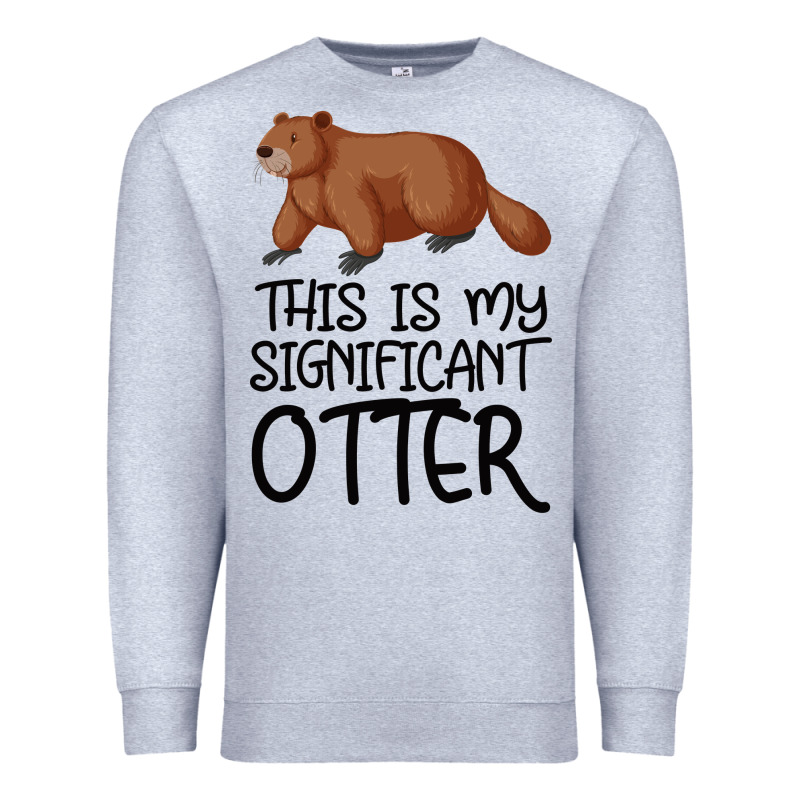 This Is My Significant Otter Premium Sweatshirt by Bettercallsaul | Teevron