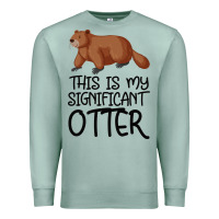 Seafoam this is my significant otter Premium Sweatshirt - Bettercallsaul