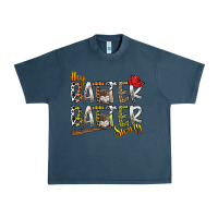 Midnight Navy hey batter batter swing Urban Heavy Tee - SublimationCraftShop