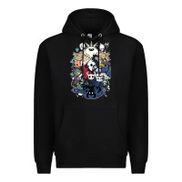 Black hollow knight fan art Premium Hoodie - linhVisuals