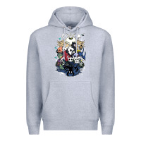 Heather Grey hollow knight fan art Premium Hoodie - linhVisuals