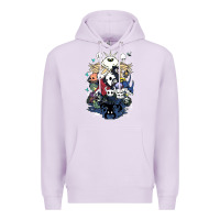 Lilac hollow knight fan art Premium Hoodie - linhVisuals