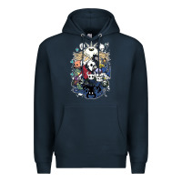Navy hollow knight fan art Premium Hoodie - linhVisuals