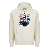 Oatmeal Heather hollow knight fan art Premium Hoodie - linhVisuals
