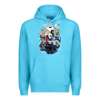 Ocean Blue hollow knight fan art Premium Hoodie - linhVisuals