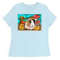 Baby Blue Guinea Pig Kid's Ladies Tee - LillyAllenDesigns