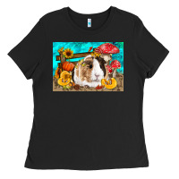 Black Guinea Pig Kid's Ladies Tee - LillyAllenDesigns