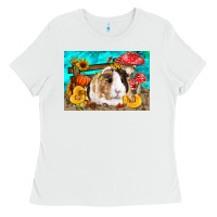 White Guinea Pig Kid's Ladies Tee - LillyAllenDesigns