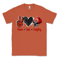 Copper Peace Love Ladybug Classic Tee - Jasminsmagicworld