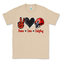Mushroom Peace Love Ladybug Classic Tee - Jasminsmagicworld