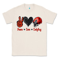 Natural Peace Love Ladybug Classic Tee - Jasminsmagicworld