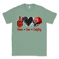 Sage Peace Love Ladybug Classic Tee - Jasminsmagicworld