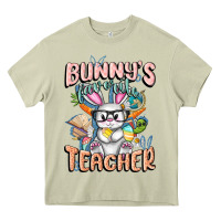 Mossy Bunny's Favorite Teacher Easter Day Heavy Core Tee - FaDigitalArtStudio