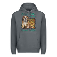 Rock life is better with a english bulldog Premium Hoodie - BarkalooDesign