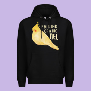Cockatiel T  Shirt I’m Kind Of A Big Tiel T  Shirt Premium Hoodie Designed By Linhvisuals
