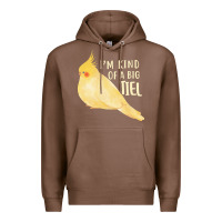 Chestnut cockatiel t  shirt i’m kind of a big tiel t  shirt Premium Hoodie - linhVisuals