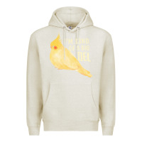 Oatmeal Heather cockatiel t  shirt i’m kind of a big tiel t  shirt Premium Hoodie - linhVisuals