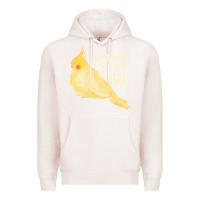 Pale Pink cockatiel t  shirt i’m kind of a big tiel t  shirt Premium Hoodie - linhVisuals