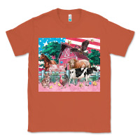 Copper American farm animals tumbler 4th of july Classic Tee - FaDigitalArtStudio