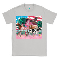 Moon Dust American farm animals tumbler 4th of july Classic Tee - FaDigitalArtStudio