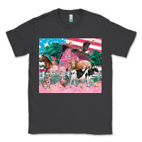 Smoke American farm animals tumbler 4th of july Classic Tee - FaDigitalArtStudio