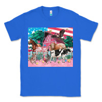 True Royal American farm animals tumbler 4th of july Classic Tee - FaDigitalArtStudio