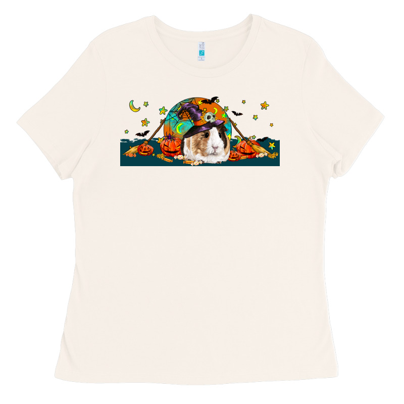 Halloween Guinea Pig Ladies Tee by LillyAllenDesigns | Teevron