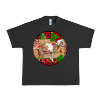 Pigment Black Nubian Goat Christmas Urban Heavy Tee - LillyAllenDesigns