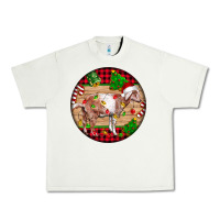 Pistachio Nubian Goat Christmas Urban Heavy Tee - LillyAllenDesigns