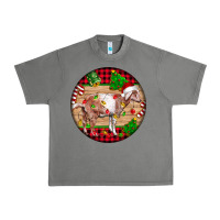 Tornado Nubian Goat Christmas Urban Heavy Tee - LillyAllenDesigns