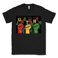 Black black independence day juneteenth Classic Tee - BarkalooDesign