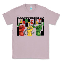 Lilac black independence day juneteenth Classic Tee - BarkalooDesign