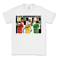 White black independence day juneteenth Classic Tee - BarkalooDesign