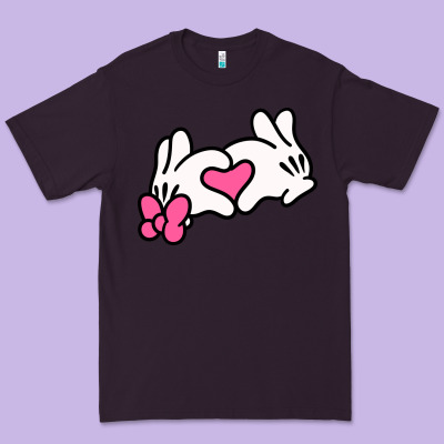 Minnie Mouse Premium Tee Designed By Cowhidedigitalart