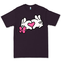 Plum Minnie Mouse Premium Tee - CowhideDigitalArt