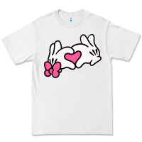 White Minnie Mouse Premium Tee - CowhideDigitalArt
