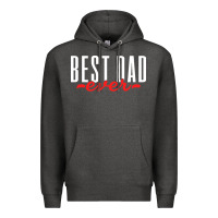 Charcoal Heather fathers day t  shirt father's day dad vintage t  shirt Premium Hoodie - linhVisuals