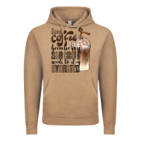 Vintage Coffee iced coffee because my sarcasm needs to stay hydrated Vintage Hoodie - BarkalooDesign