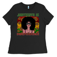 Black juneteenth is independence Ladies Tee - SublimationCraftShop