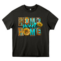 Asphalt Western Home Sweet Home Heavy Core Tee - FaDigitalArtStudio