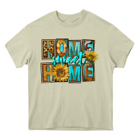 Mossy Western Home Sweet Home Heavy Core Tee - FaDigitalArtStudio