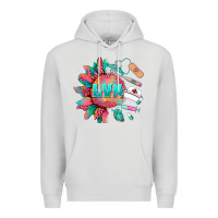 Dove Grey western licensed vocational nurse medical instruments Premium Hoodie - BarkalooDesign